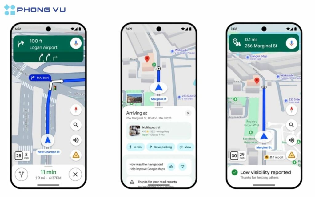 Google Maps nâng tầm trải nghiệm với AI Gemini