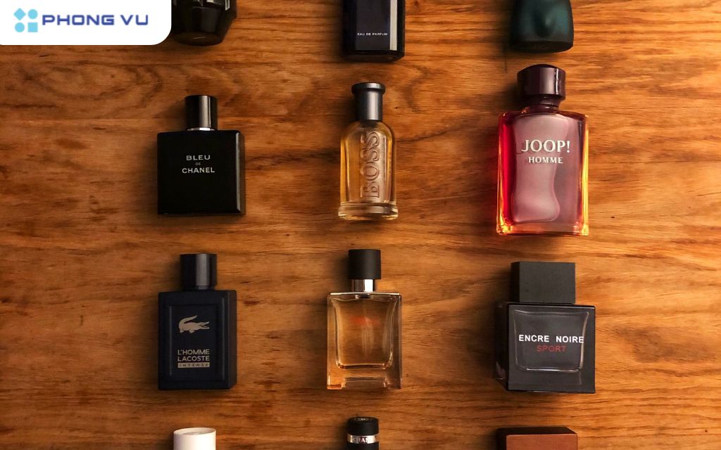 Một chai nước hoa nam tính sẽ giúp bạn trai thêm phần quyến rũ