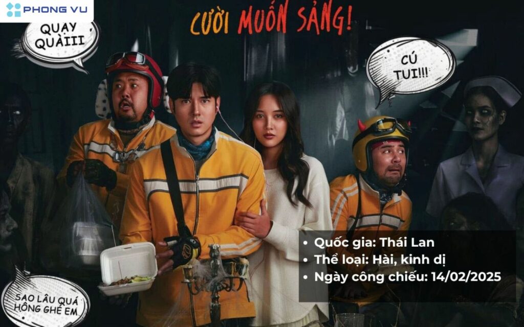 Top 10 phim chiếu rạp tháng 2/2025 hot nhất, không thể bỏ lỡ 5 Phim kinh dị Thái Lan