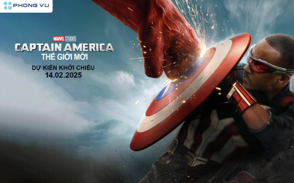 Top 10 phim chiếu rạp tháng 2/2025 hot nhất, không thể bỏ lỡ 4 Phim Captain America: Thế Giới Mới