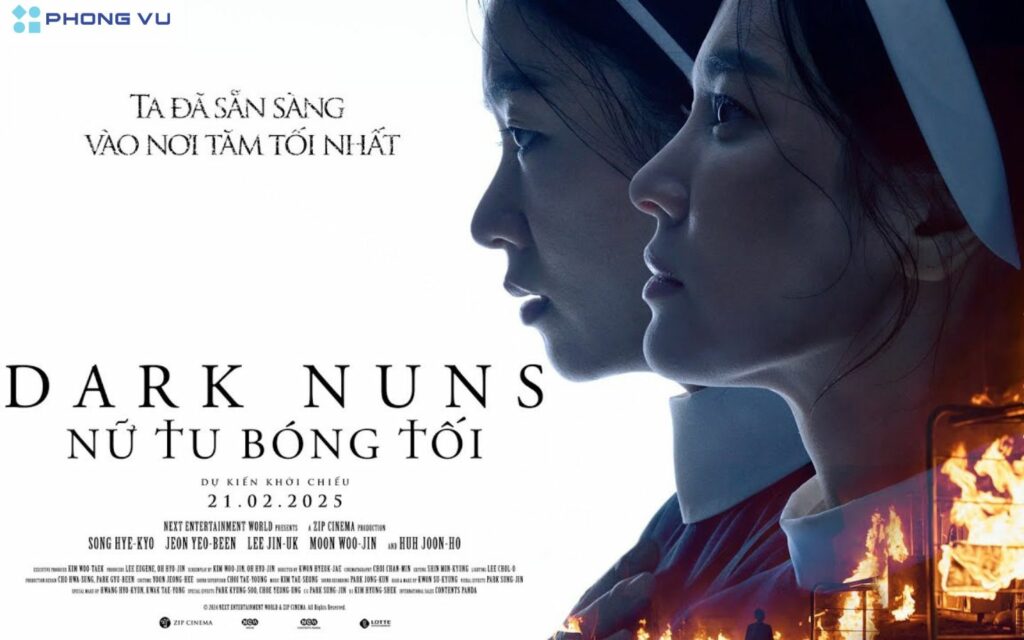 Top 10 phim chiếu rạp tháng 2/2025 hot nhất, không thể bỏ lỡ 7 Phim kinh dị Hàn Quốc “Nữ Tu Bóng Tối”