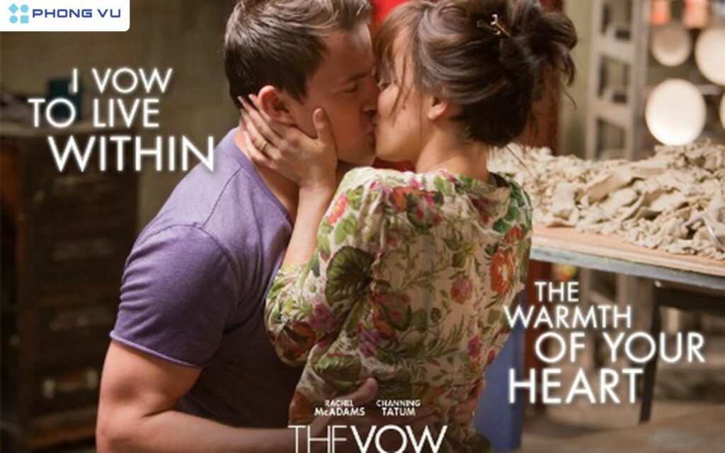 Đắm mình vào chuyện tình lãng mạn trong The Vow
