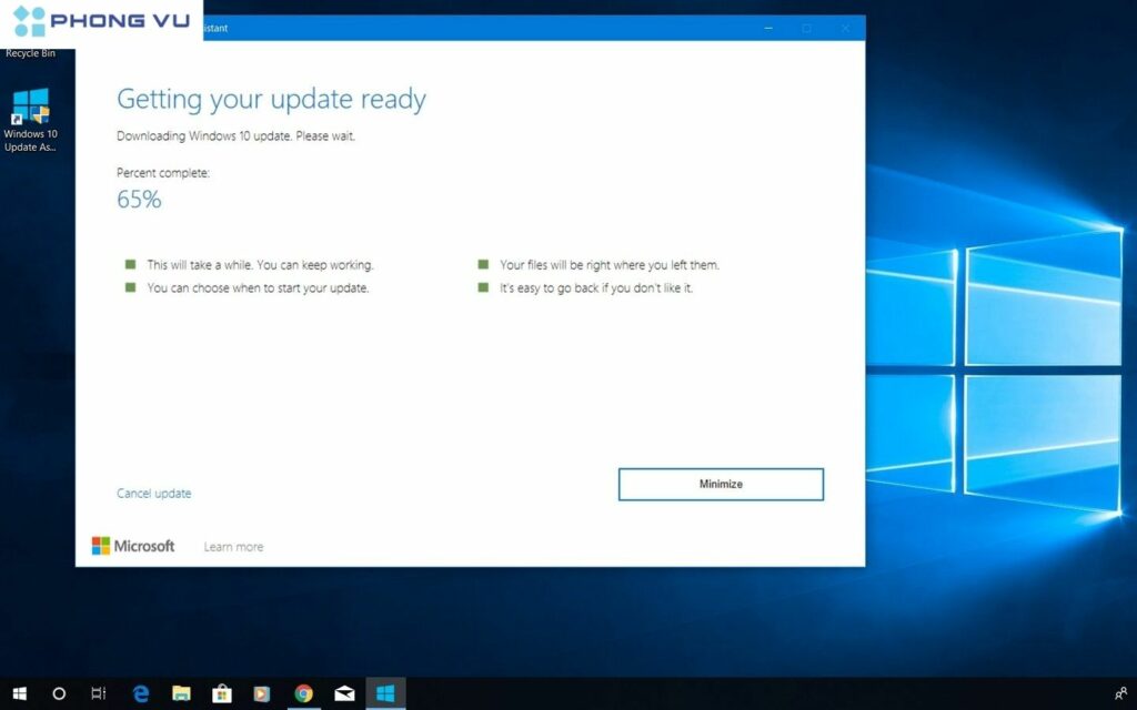 12 Cách khắc phục, sửa lỗi 0x80070643 trên Windows 10 siêu dễ 7 Sử dụng công cụ Windows Update Assistant