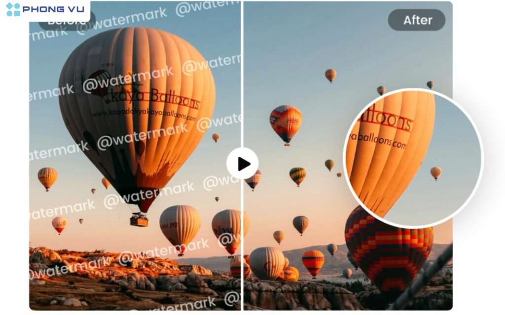 Watermark dạng chữ