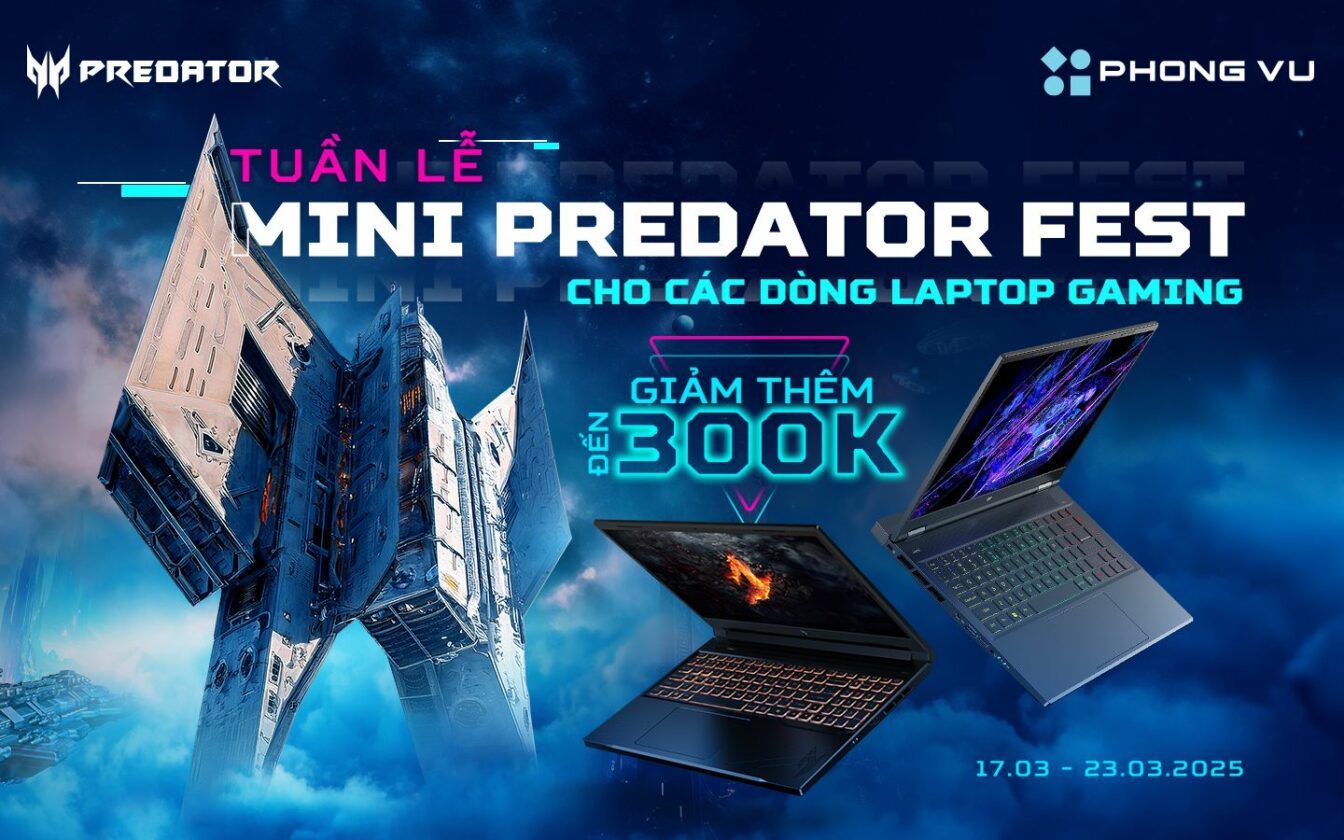 Tuần Lễ Mini Predator Fest: Cơ Hội Vàng Sở Hữu Laptop Acer Gaming Giảm ...