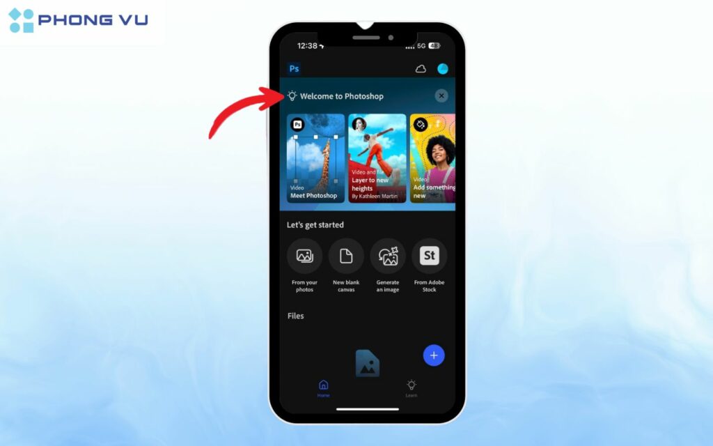Hãy bắt đầu photoshop trên iPhone!
