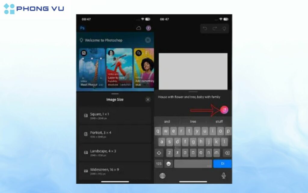 
Nhấn vào Generate an image.