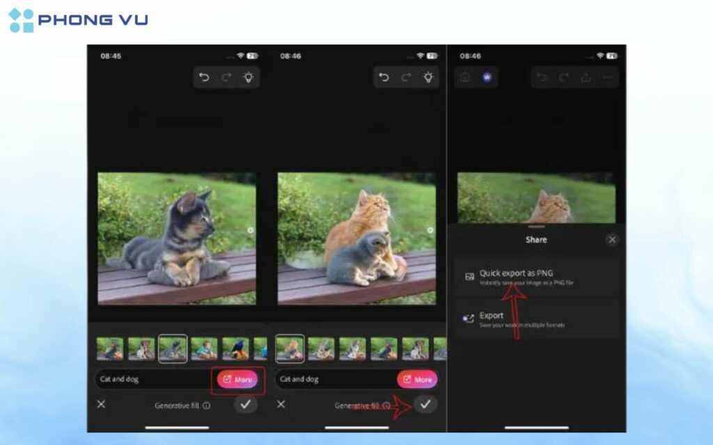 Photoshop tren iphone 8 3