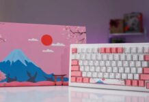 Đánh giá AKKO MOD007B-HE SAKURA: Bàn phím cơ không dây với switch từ tính độc đáo