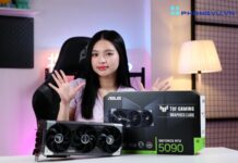 Đánh giá card đồ họa ASUS TUF Gaming GeForce RTX™ 5090 32GB GDDR7