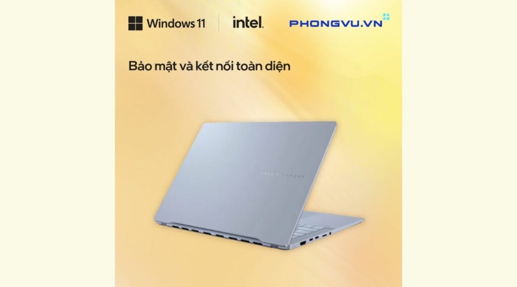 Chiếc laptop này được trang bị cảm biến vân tay tích hợp trên bàn di chuột, giúp bạn mở khóa máy nhanh chóng và an toàn