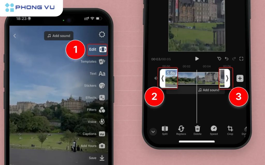Mách bạn 3 cách cắt video trên điện thoại không cần phần mềm 4 TikTok là một nền tảng khác rất phổ biến với các công cụ chỉnh sửa video mạnh mẽ