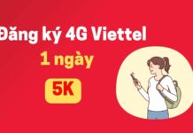 9 Cách đăng ký 4G Viettel 5k 1 ngày vừa nhanh vừa rẻ