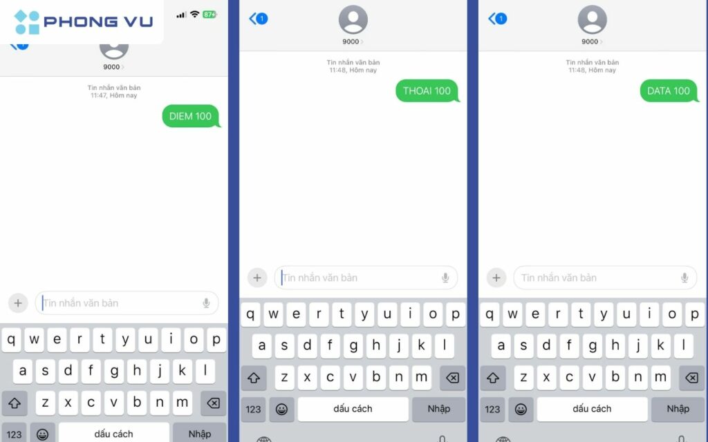 Hướng dẫn cách đổi điểm Viettel bằng tin nhắn