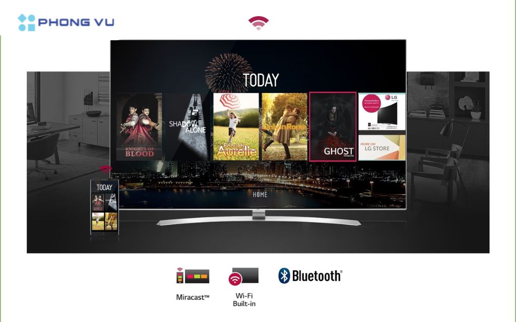 8 Cách kết nối điện thoại với Tivi đơn giản ai cũng làm được 7 Với sự phát triển của công nghệ, việc kết nối điện thoại với tivi không còn bị giới hạn bởi những sợi dây cáp