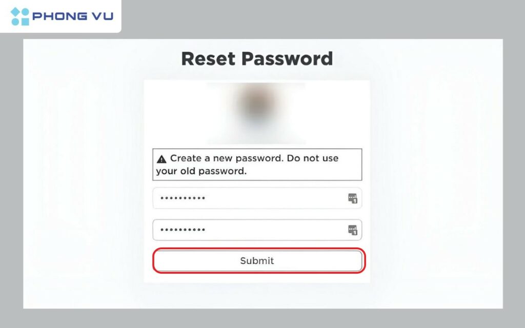 7 cách lấy lại acc Roblox khi quên mật khẩu và Email cực dễ 16 Submit