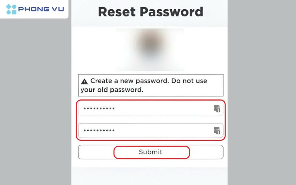 7 cách lấy lại acc Roblox khi quên mật khẩu và Email cực dễ 18 Đặt lại mật khẩu