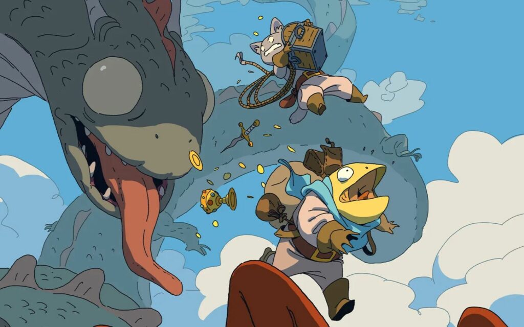 Một thế giới kỳ ảo với những sinh vật lạ mắt và kho báu rơi rụng giữa không trung