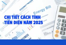Cách tính tiền điện sinh hoạt, phòng trọ trong 1 tháng mới nhất 2025