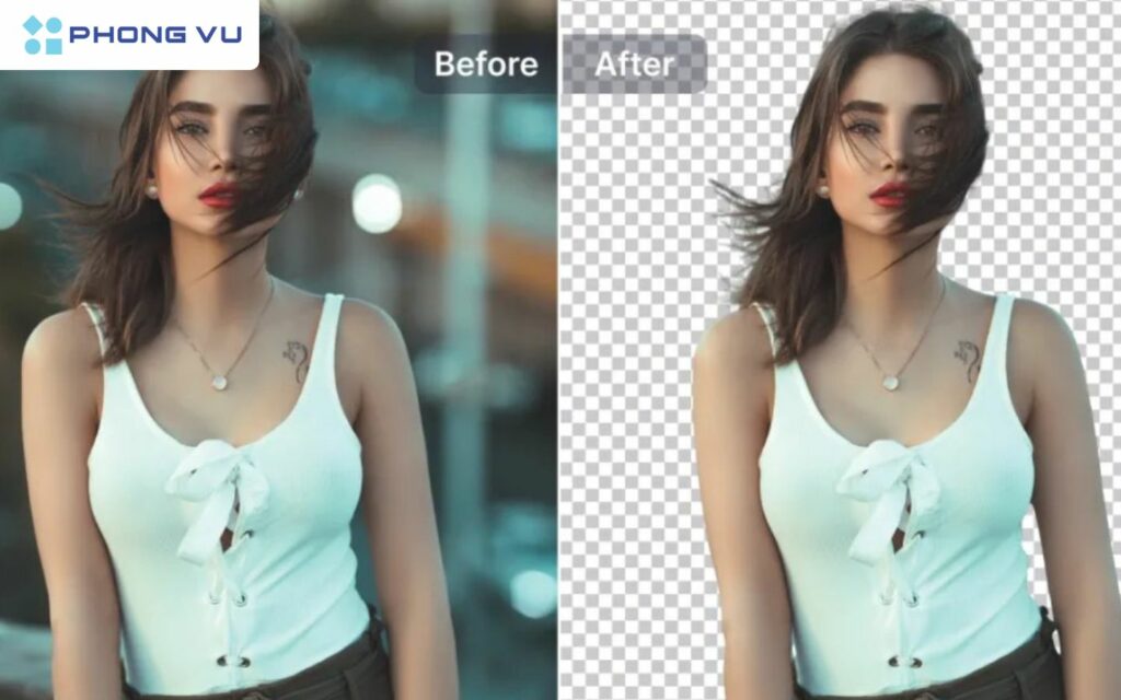 Xóa phông, tách nền giúp hình ảnh chuyên nghiệp hơn