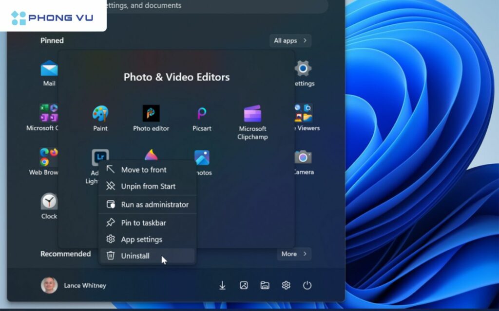 Xóa ứng dụng bằng phần mềm thứ ba