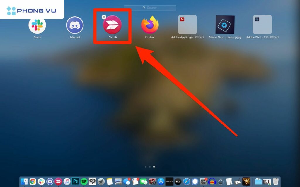 Xóa ứng dụng bằng Launchpad