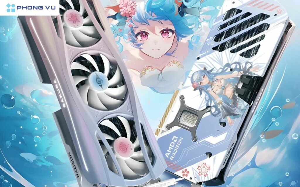 Yeston Sakura Radeon RX 9070 XT – Card đồ họa có hương thơm đầu tiên?
