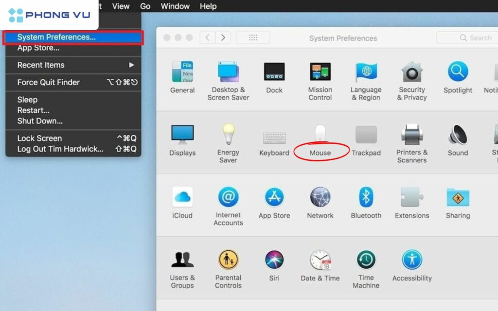 Cài đặt lại trên macOS