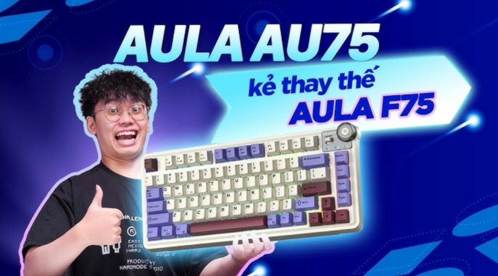 So với AULA F75, phiên bản tiền nhiệm, AU75 có nhiều cải tiến đáng kể