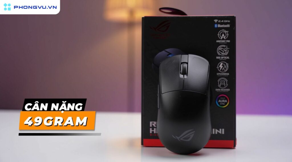 danh gia chuot asus rog harpe ace mini
