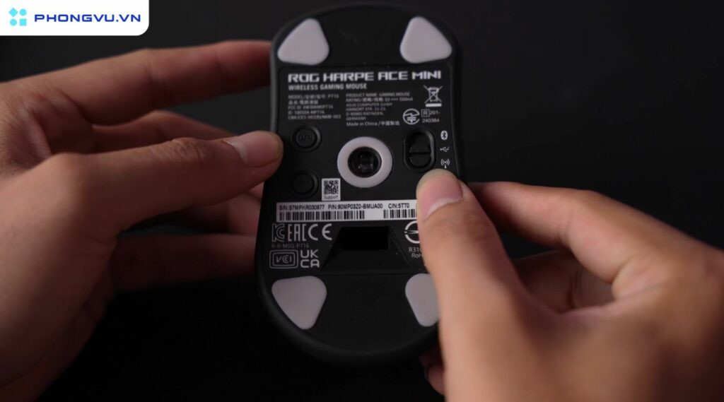 Hiệu năng cảm biến ROG AimPoint Pro mạnh mẽ, ổn định mọi bề mặt