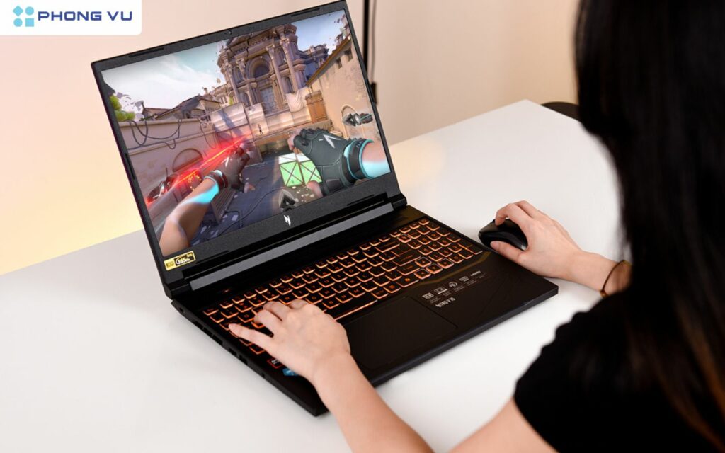 Acer Nitro V ANV15-51-55CA được trang bị cấu hình mạnh mẽ