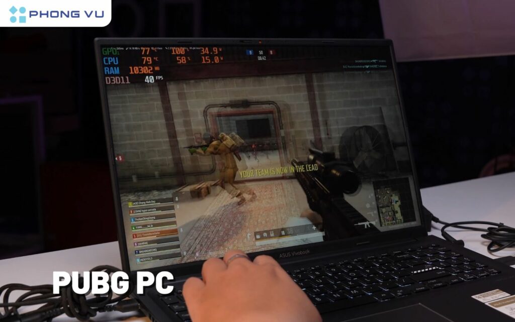 Test hiệu năng với tựa game PUBG PC