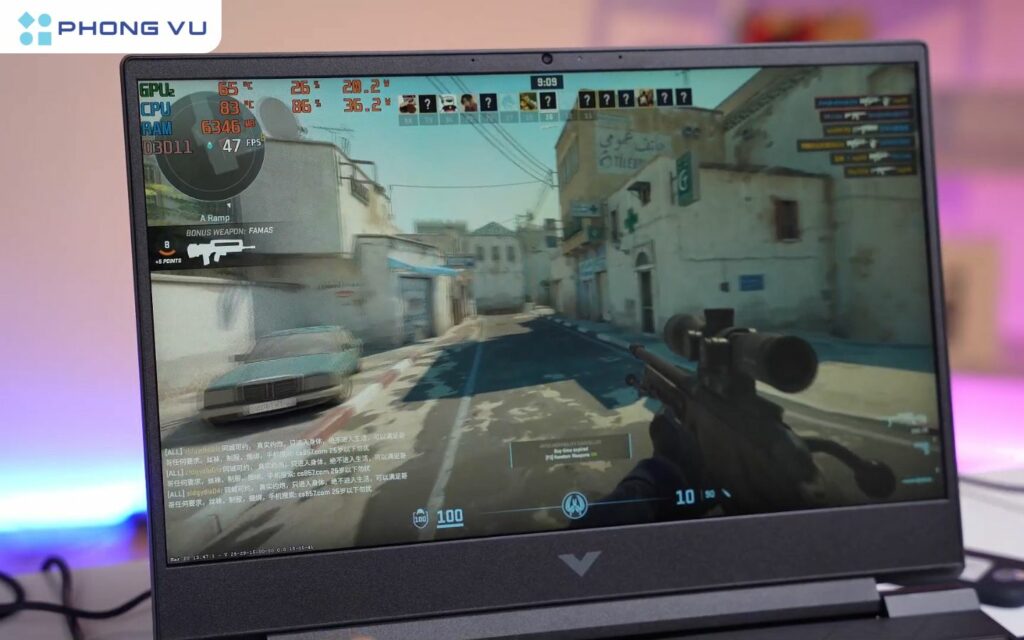 Nhiệt độ và thời lượng pin: Điểm yếu cần cân nhắc của HP Victus 15