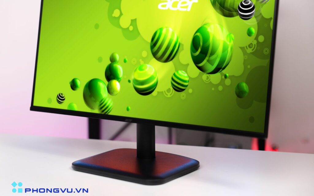 Độ sáng tối đa của ACER EK251Q G được công bố ở mức 250 cd/m², không quá nổi bật nhưng đủ để sử dụng trong điều kiện ánh sáng phòng thông thường  