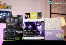 Đánh giá PC Gaming siêu khủng PC Gaming PV Zeus H002 R7 9800X3D, RTX 5090