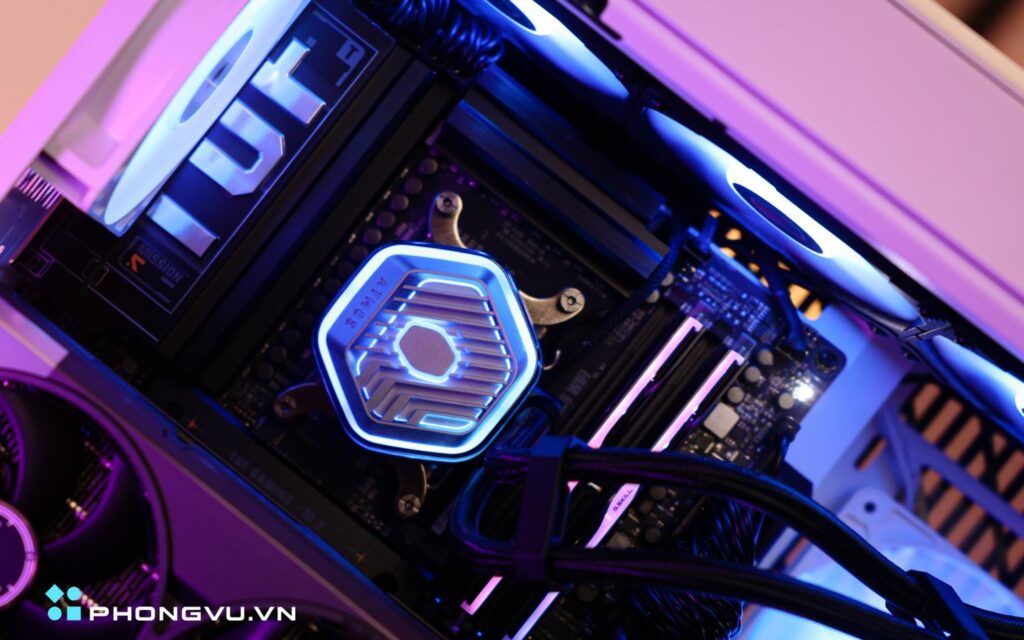 Hệ thống tản nhiệt nước AIO Cooler Master Masterliquid 360 Atmos với radiator 360mm