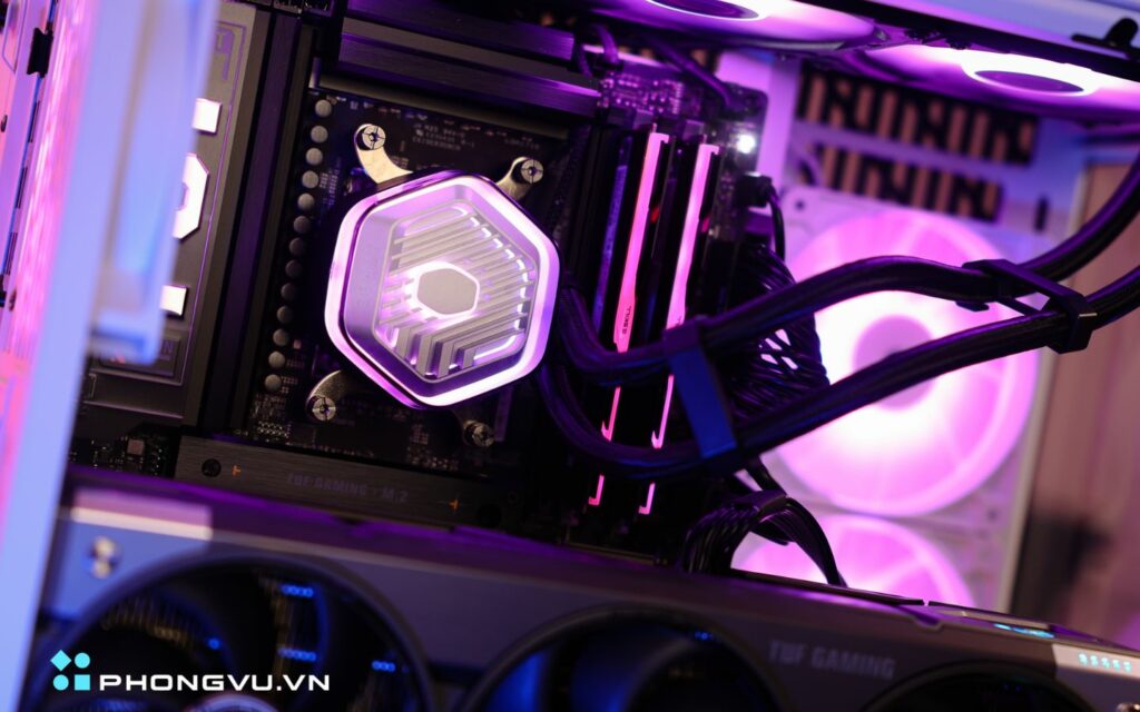 Ưu điểm của Ryzen 7 9800X3D là khả năng tiêu thụ điện năng hợp lý (TDP 120W)