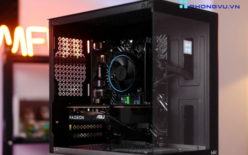 Điểm mạnh của H610M-K D4-CSM nằm ở sự ổn định và các tính năng bảo vệ như 5X Protection III