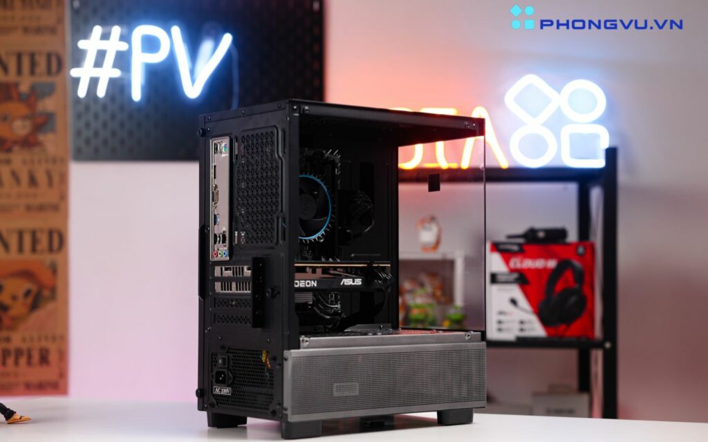 Card đồ họa ASUS Dual Radeon RX 6500 XT OC Edition là linh kiện quan trọng nhất cho trải nghiệm gaming của Apollo E007