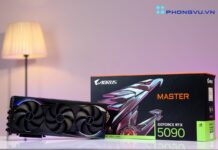 Đánh giá card đồ họa GIGABYTE AORUS GeForce RTX 5090 MASTER 32G