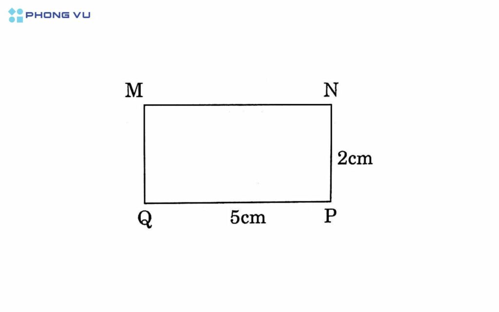Hình chữ nhật là tứ giác có bốn góc vuông