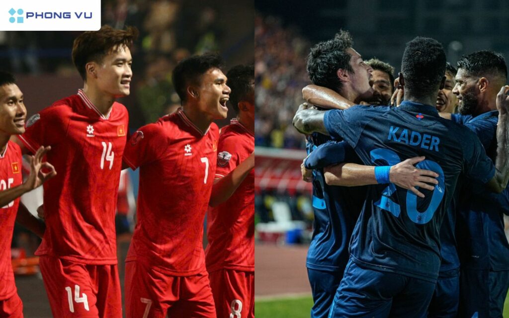 Trận đấu hiện đang nghiêng về phía đội tuyển Việt Nam