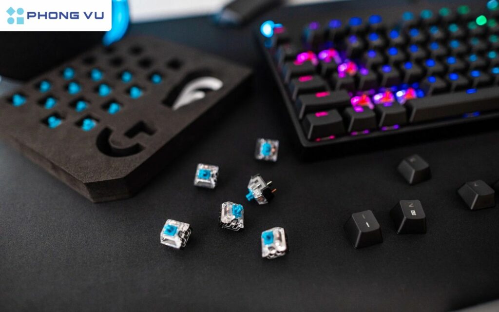 Hot Swap giúp bạn tìm ra âm thanh phù hợp với mình khi gõ bàn phím