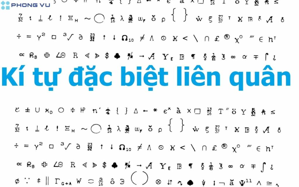 Kí tự đặc biệt cho game thủ Liên Quân