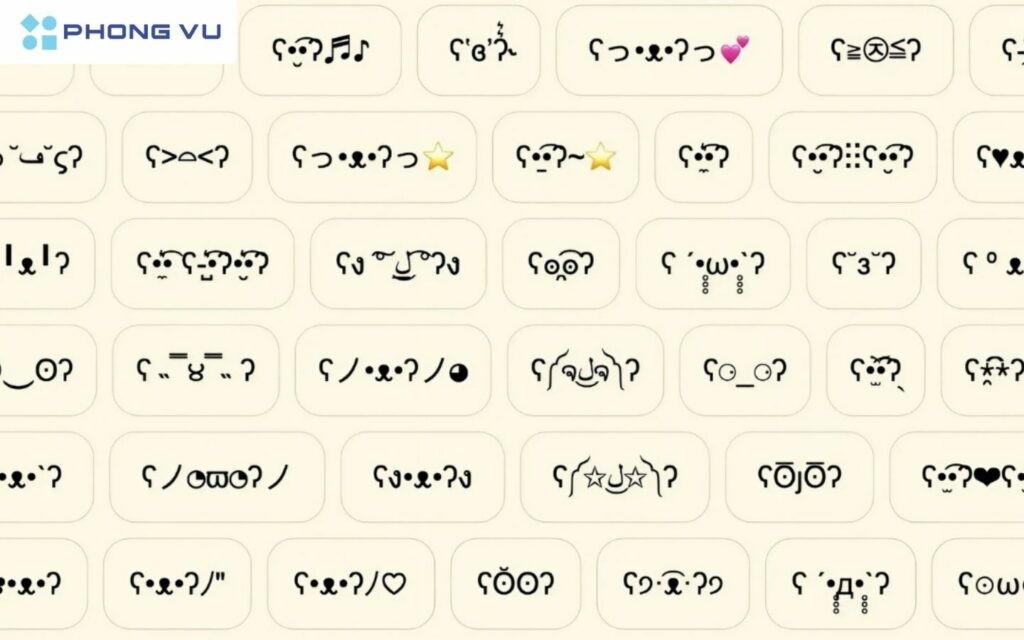 Một số kí tự đặc biệt