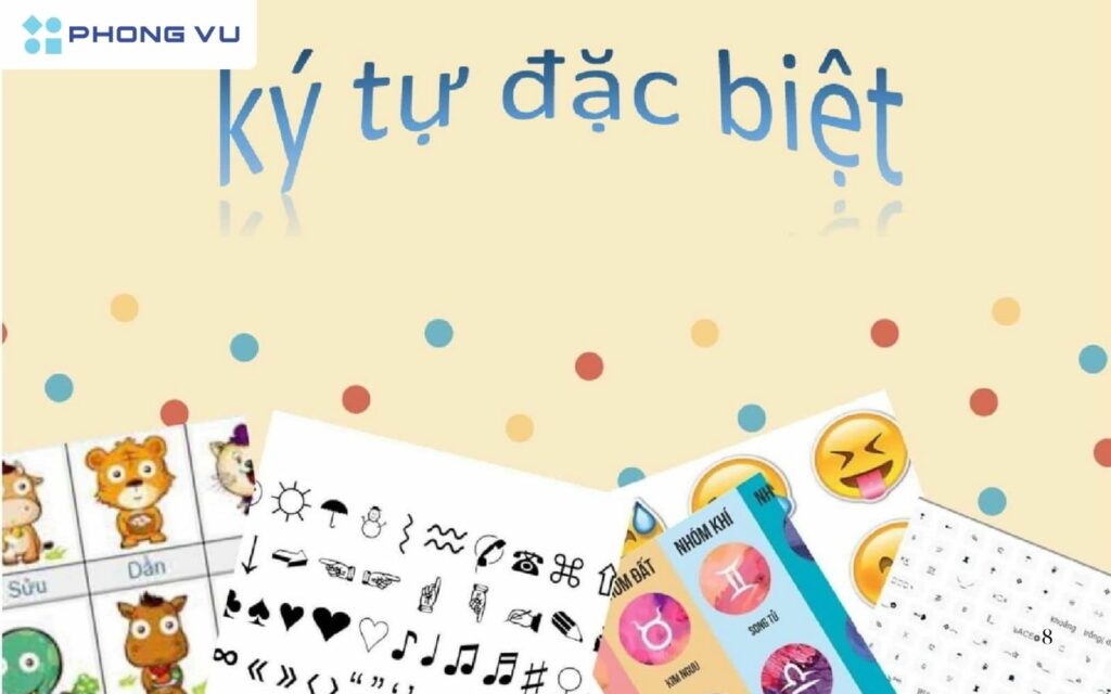 Kí tự đặc biệt chữ nhỏ