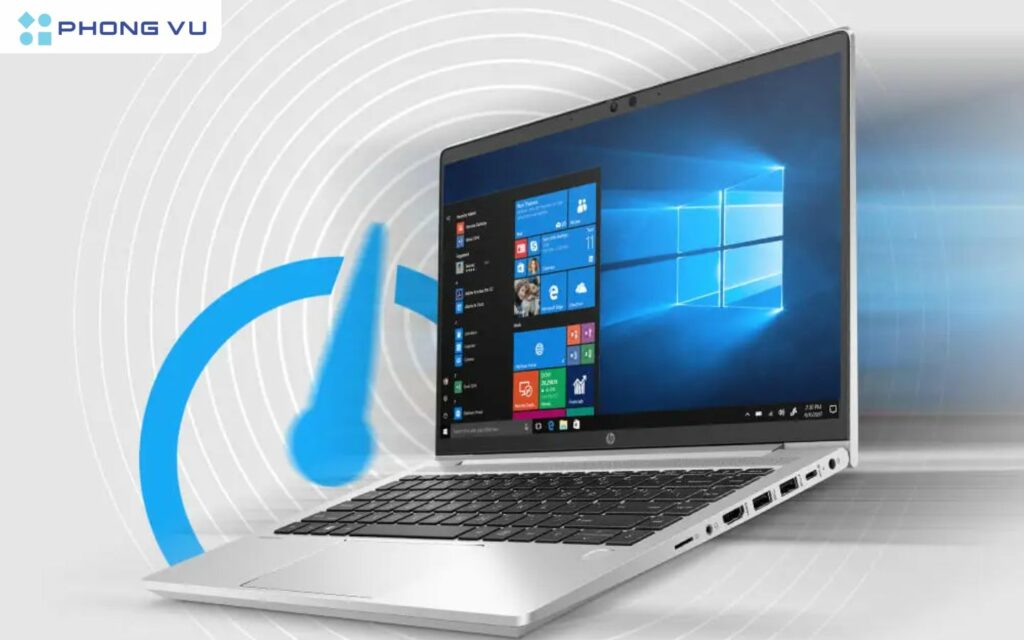 Bàn phím là một trong những điểm mạnh của dòng HP ProBook với thiết kế chiclet hiện đại, hành trình phím 1.5mm