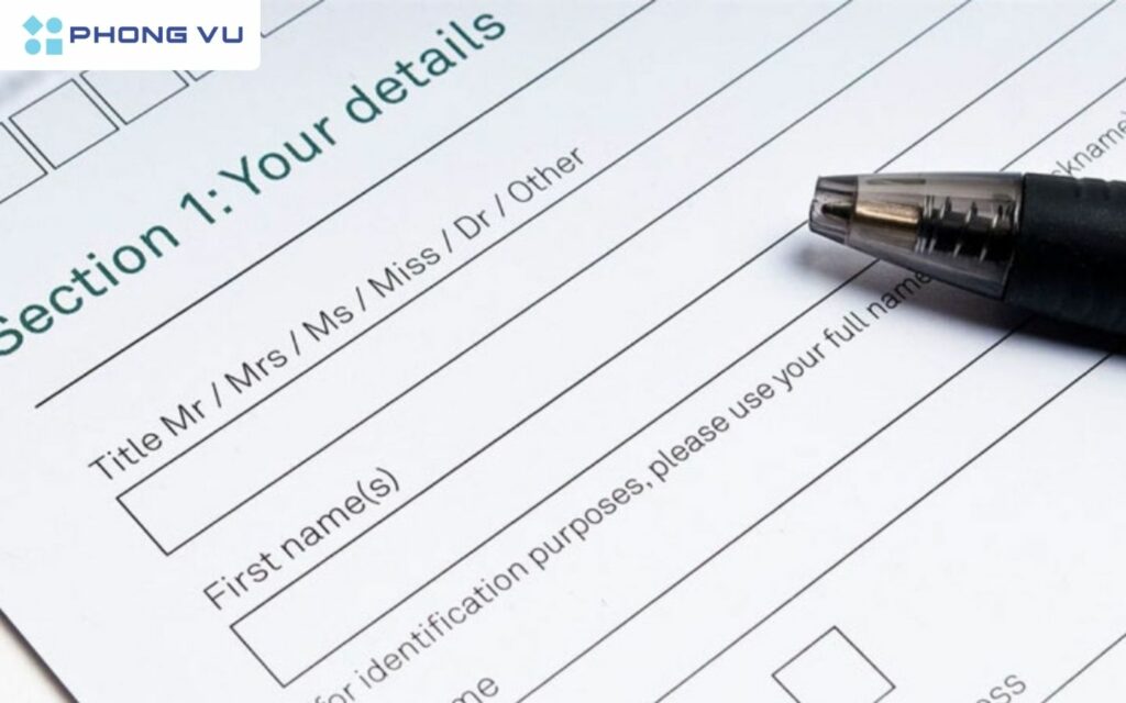 Hướng dẫn điền Last Name chính xác trong các biểu mẫu