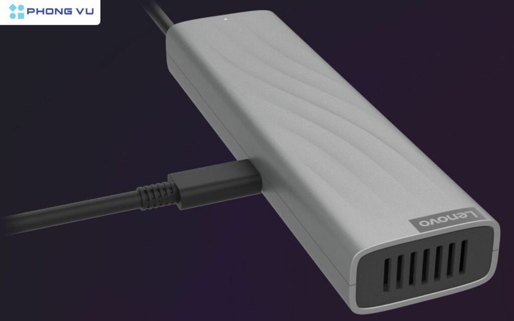 Lenovo Stick AI là một thiết bị ngoại vi dạng USB stick, sử dụng cổng USB-C Thunderbolt để kết nối với PC